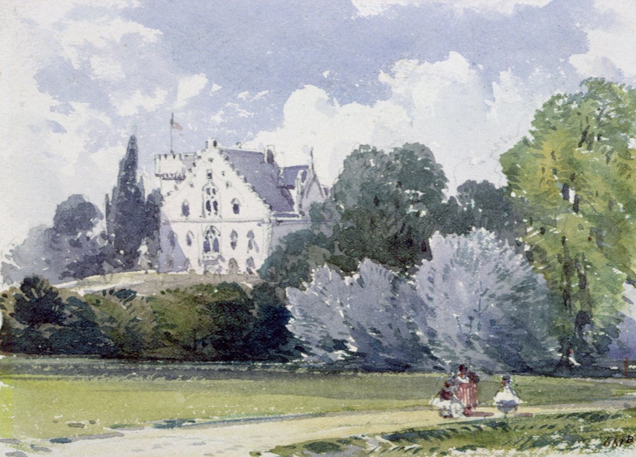 Pamiątki z Rosenau, miejsca narodzin JKW Książę Małżonek, Mąż królowej Wiktorii autorstwa William Callow