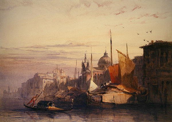 Wenecja (akwarela na papierze) autorstwa William Callow
