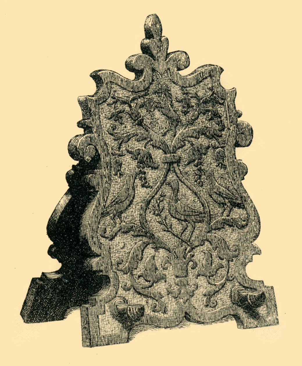 Bookrest, 1540-1580, 1881. autorstwa William Catley