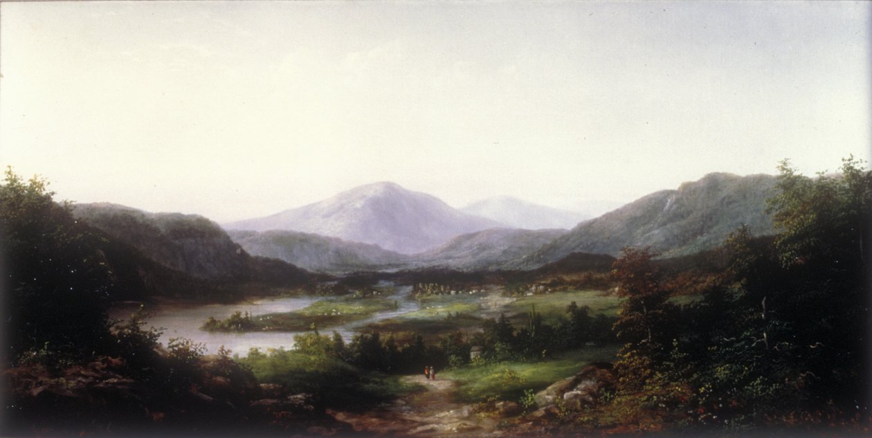 Mount Washington, Conway Valley, New Hampshire (olej na płótnie) autorstwa William Charles Anthony Frerichs