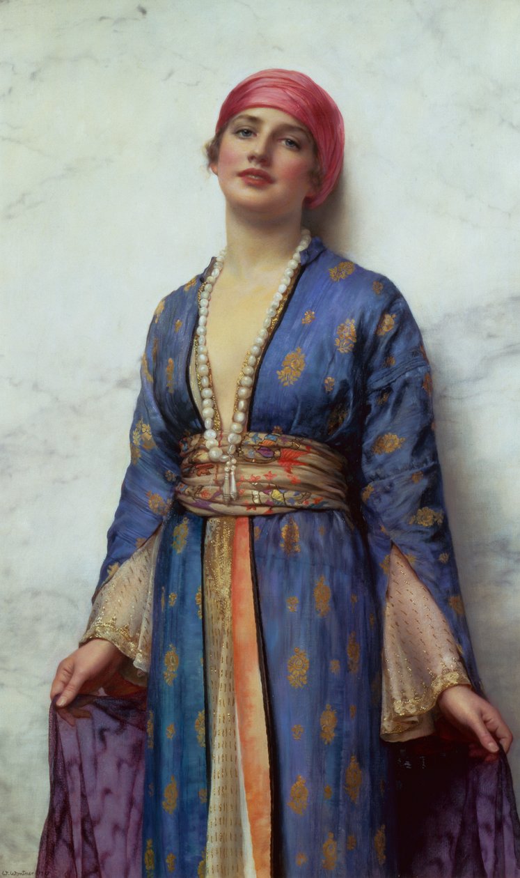 Yasemeen z Arabskich Nocy (olej na płótnie) autorstwa William Clark Wontner
