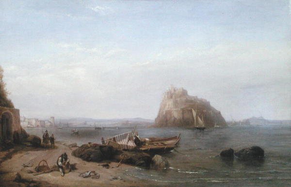 Widok Ischii (olej na płótnie) autorstwa Clarkson Frederick Stanfield