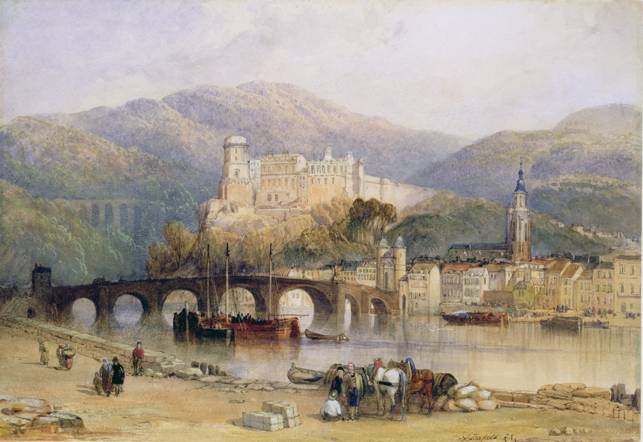 Heidelberg, Niemcy autorstwa Clarkson Frederick Stanfield