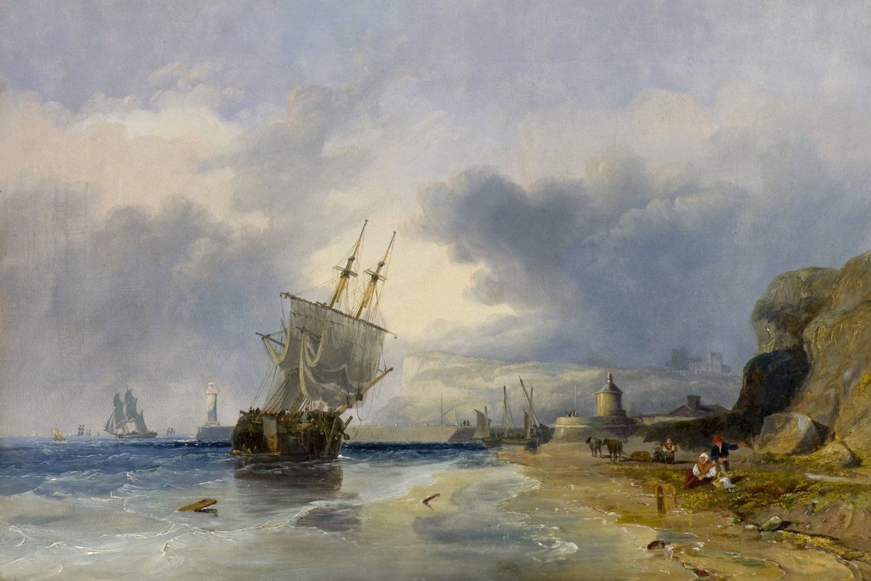 Whitby z północy autorstwa Clarkson Frederick Stanfield
