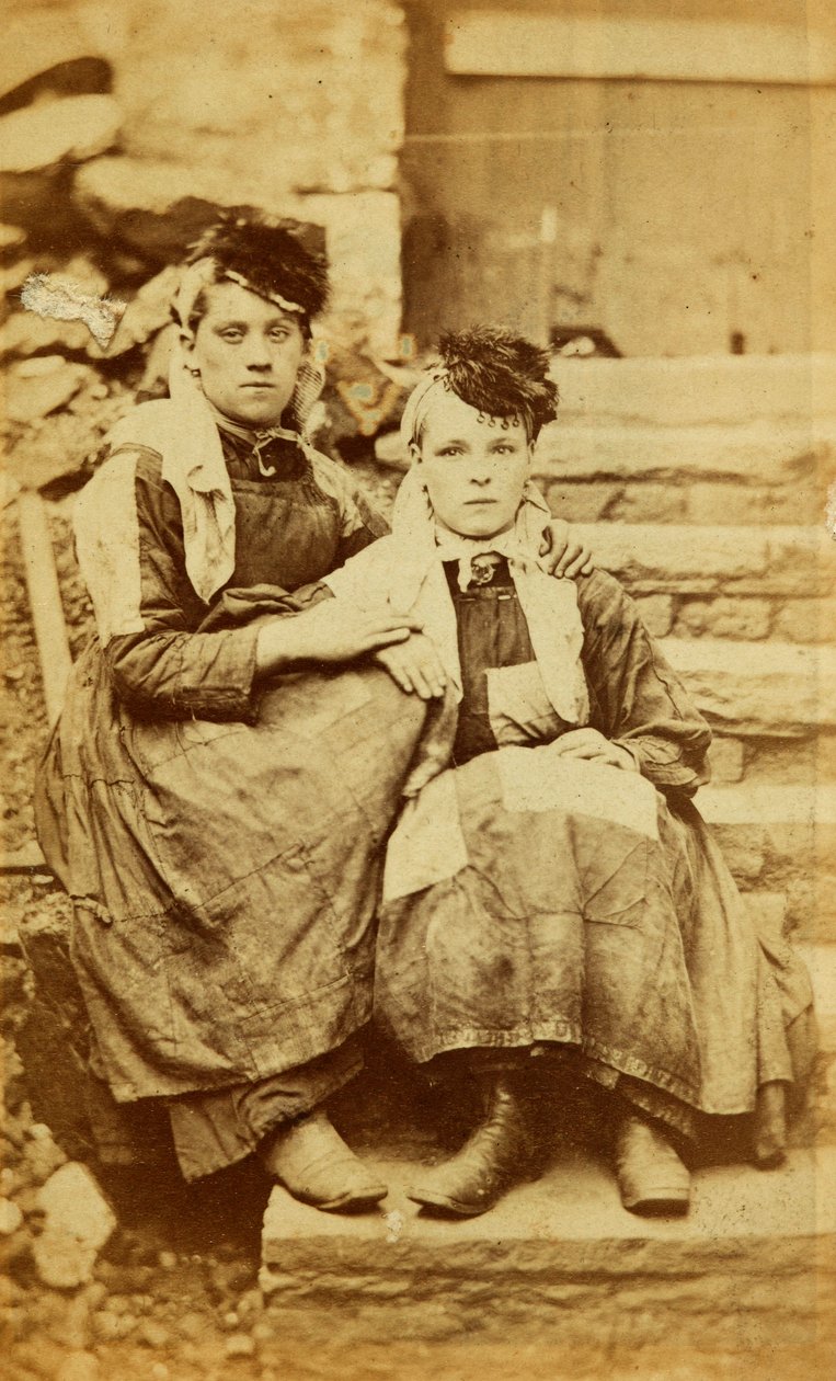 Pracownicy Tredegar Iron Works w Walii autorstwa William Clayton