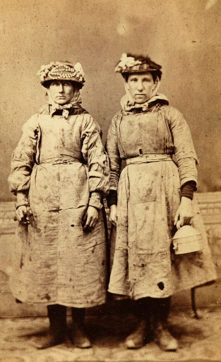 Pracownicy Tredegar Iron Works w Walii autorstwa William Clayton