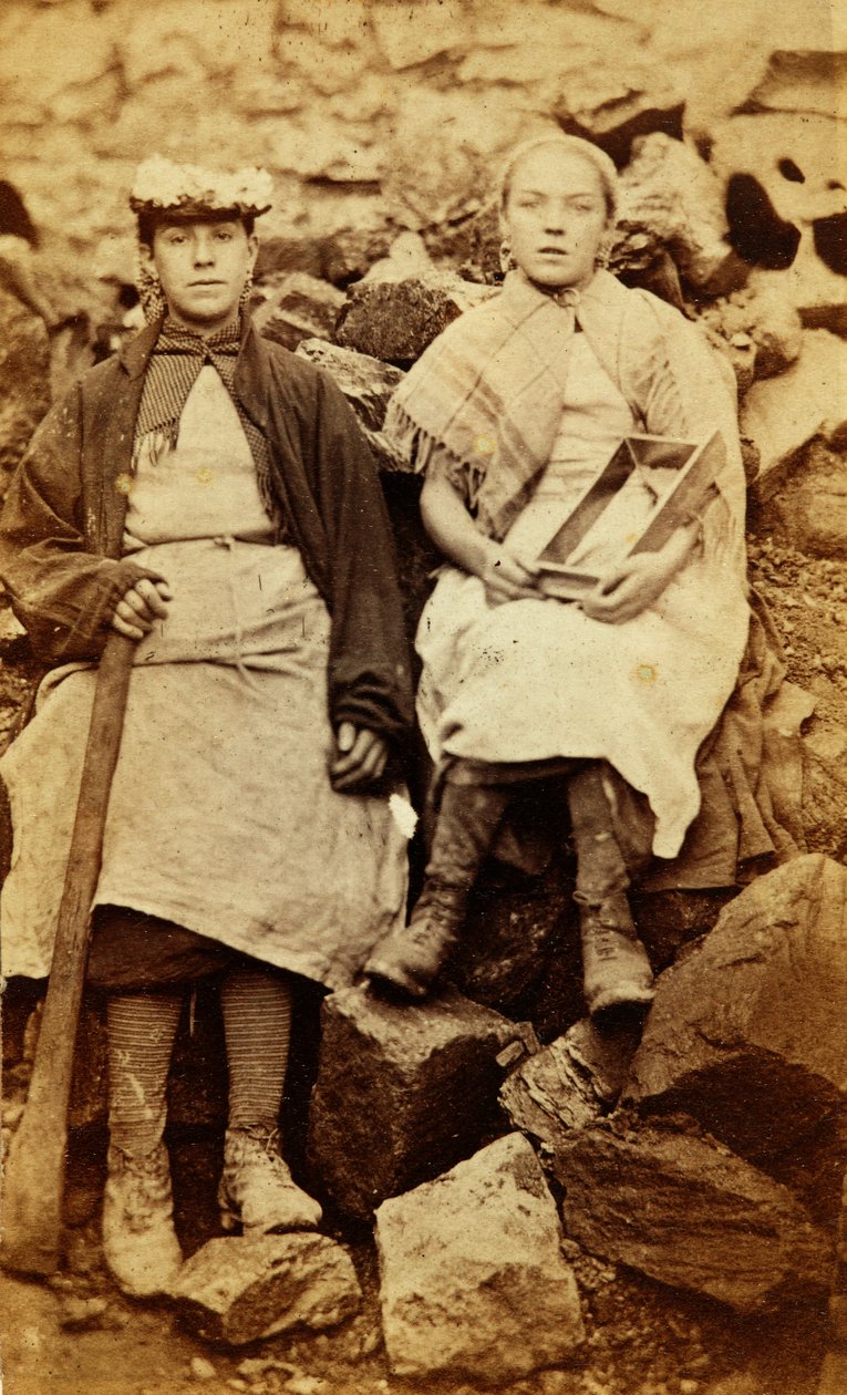 Pracownicy Tredegar Iron Works w Walii autorstwa William Clayton