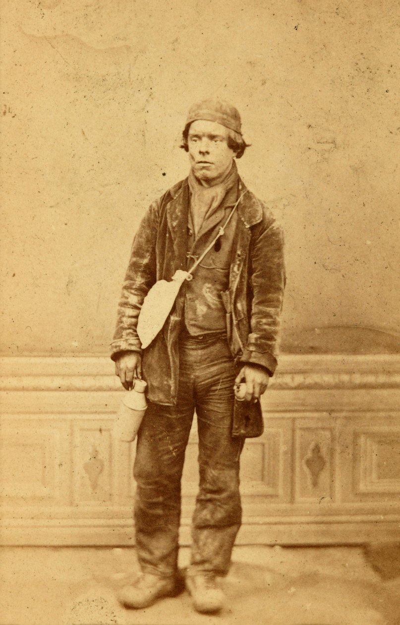 Pracownicy Tredegar Iron Works w Walii autorstwa William Clayton