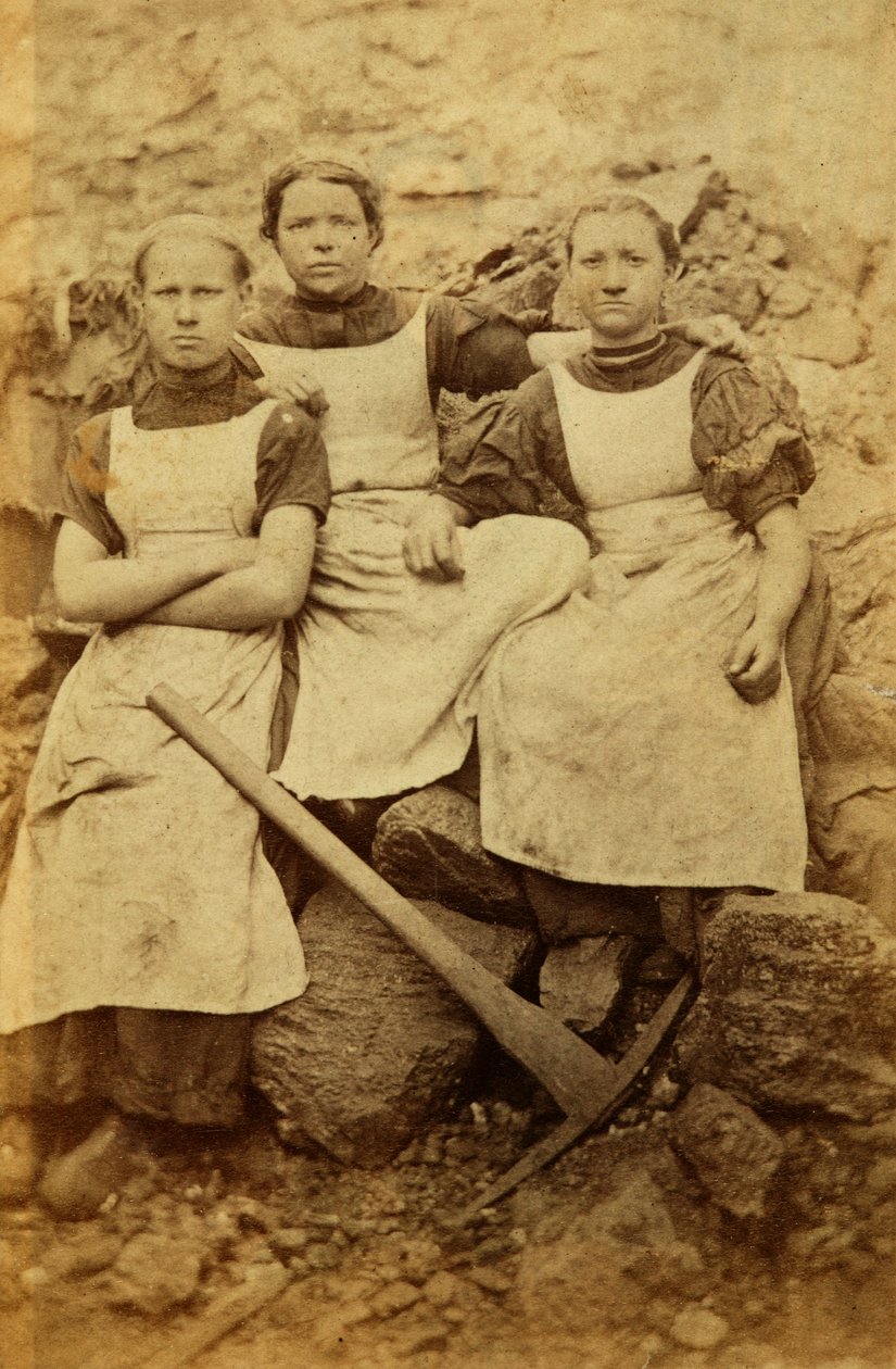Pracownicy Tredegar Iron Works w Walii autorstwa William Clayton