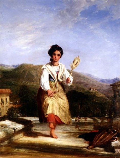 Dziewczyna z Sorrento autorstwa William Collins