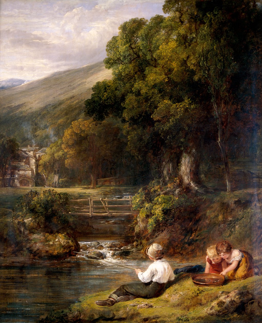 „Borrowdale”, Kumbria, 1821 autorstwa William Collins