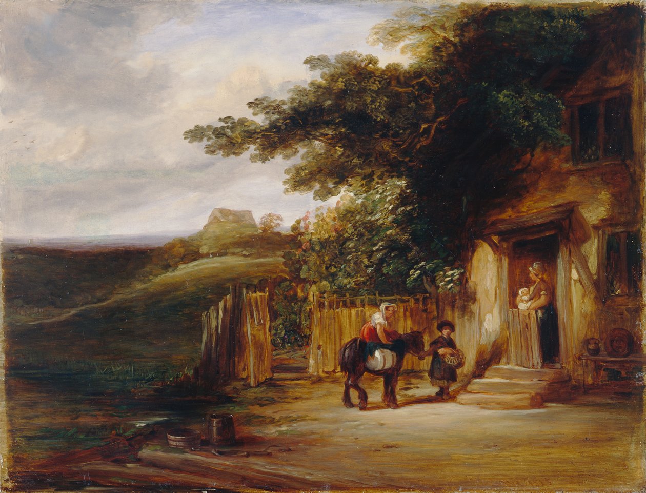 Drzwi chaty autorstwa William Collins