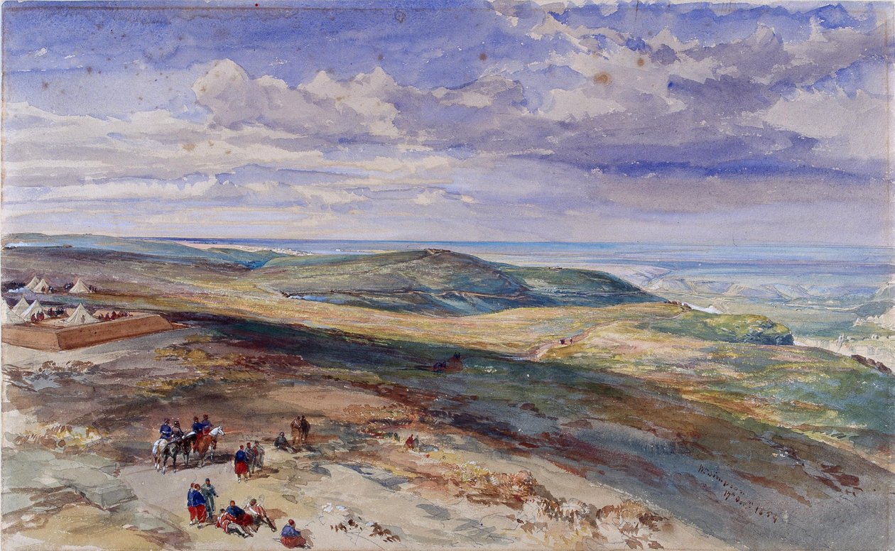 Pole Inkermana, 17 października 1854 autorstwa William Crimea Simpson