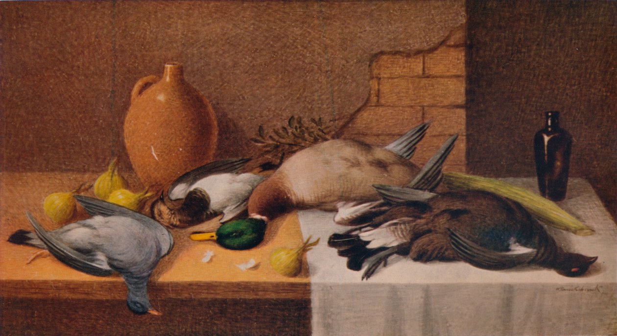 Martwe ptaki łowne, ok. 1895 r. autorstwa William Cruikshank