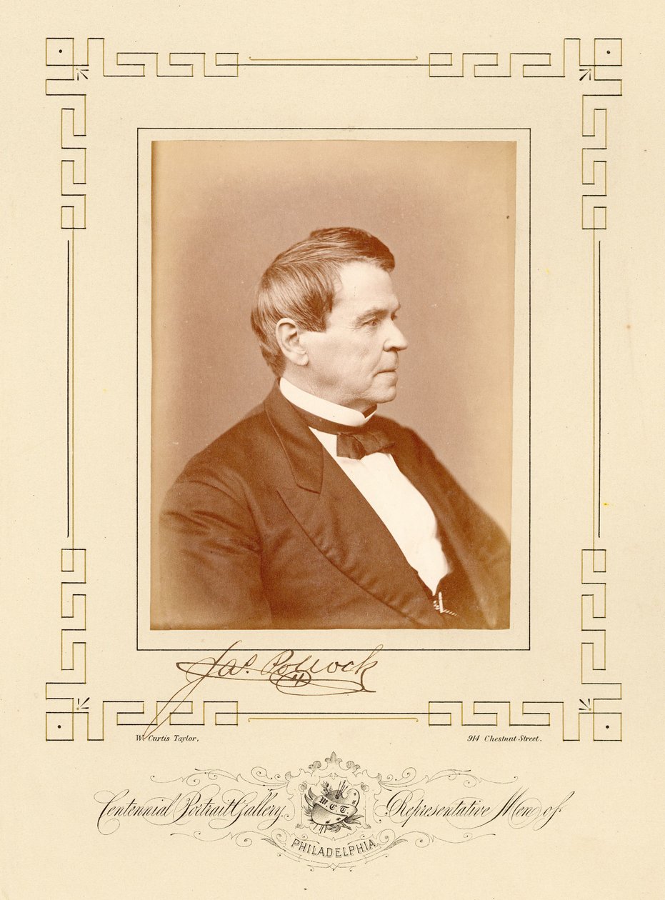 Portret Jamesa Pollocka autorstwa William Curtis Taylor