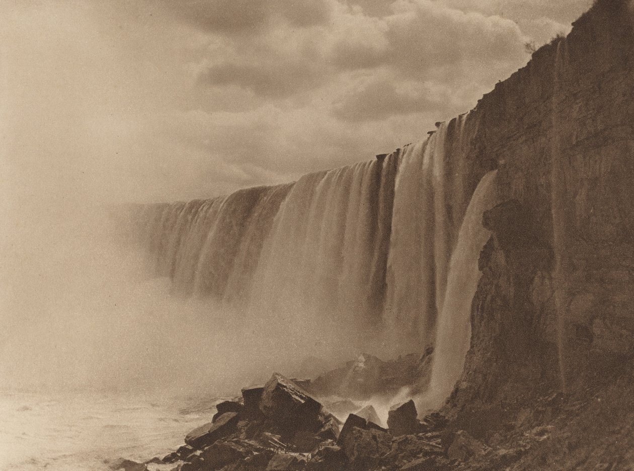 Wodospad Niagara, 1899 r. (zdjęcie) autorstwa William D. Murphy