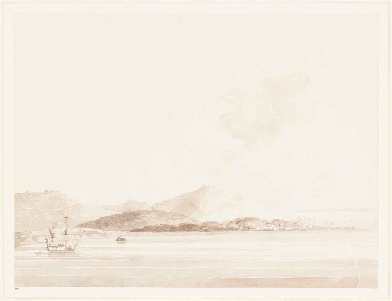 Widok w Indiach autorstwa William Daniell