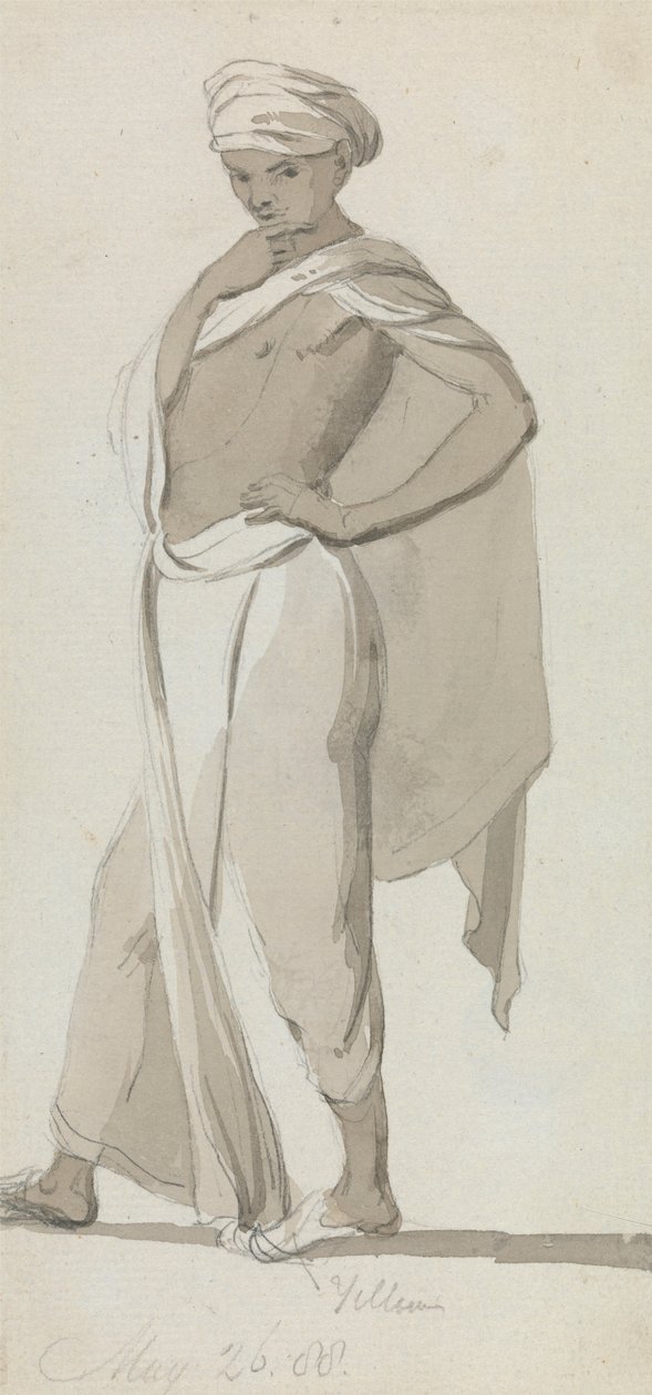 Młody Indianin autorstwa William Daniell