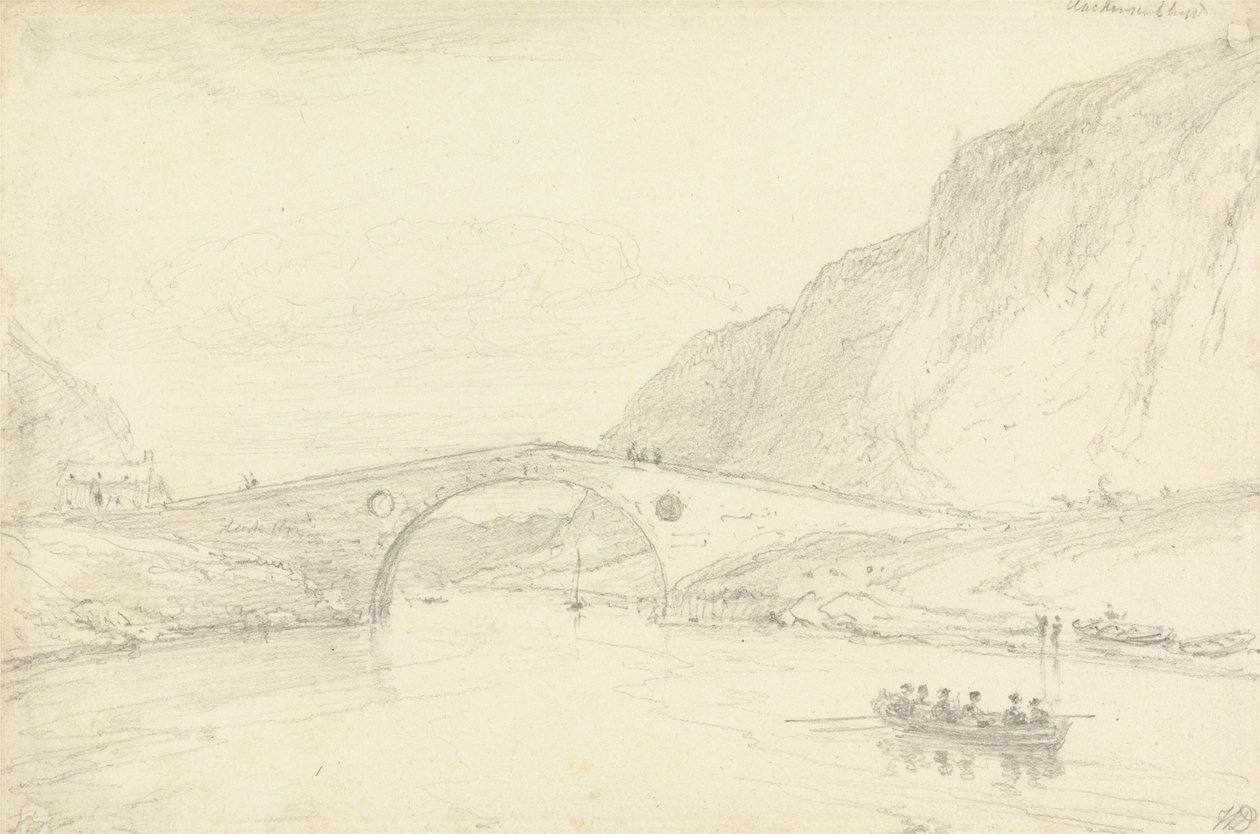 Most Clackursail autorstwa William Daniell