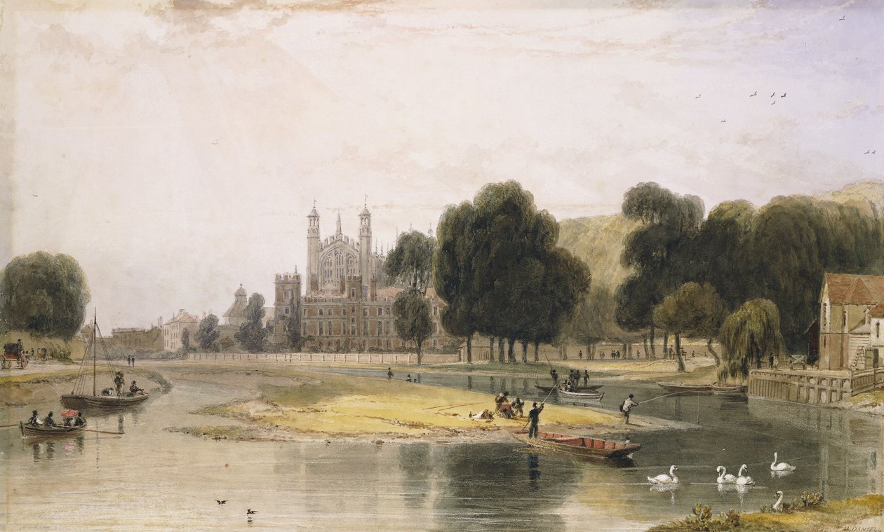 Eton College autorstwa William Daniell