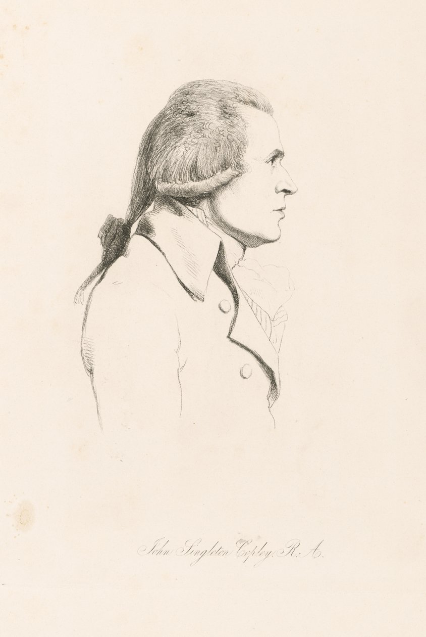 John Singleton Copley autorstwa William Daniell