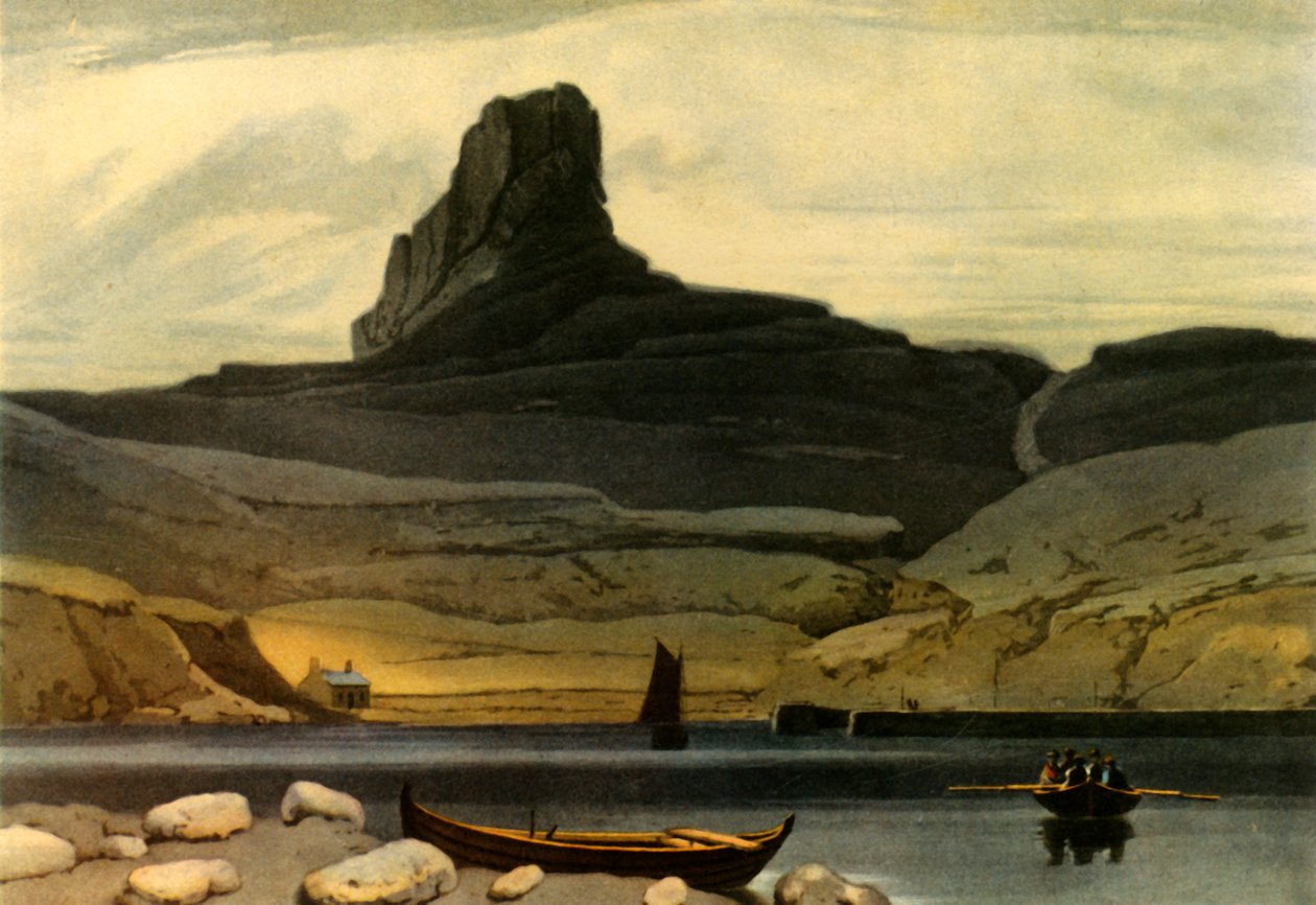 „Score Eig, Isle of Eig”, 1813, 1946. autorstwa William Daniell