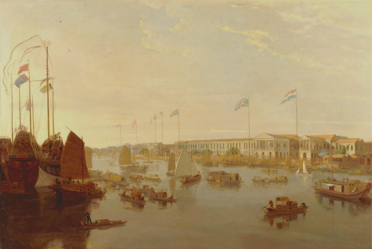 Europejskie fabryki, Kanton autorstwa William Daniell