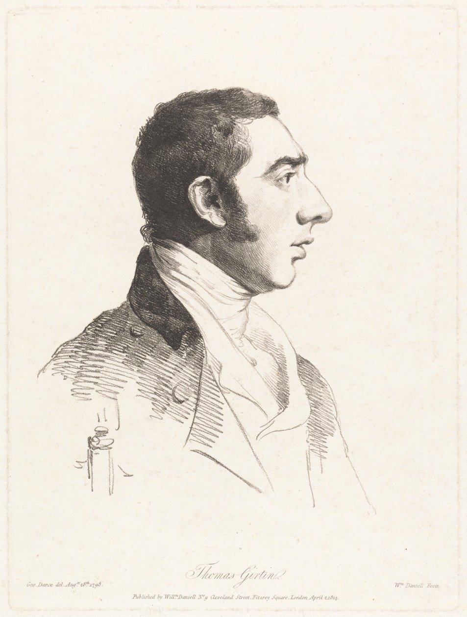 Thomas Girtin autorstwa William Daniell