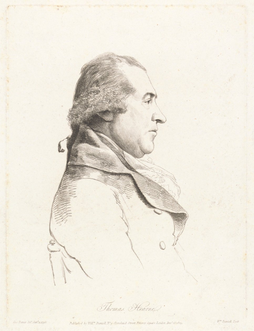 Thomas Hearne autorstwa William Daniell