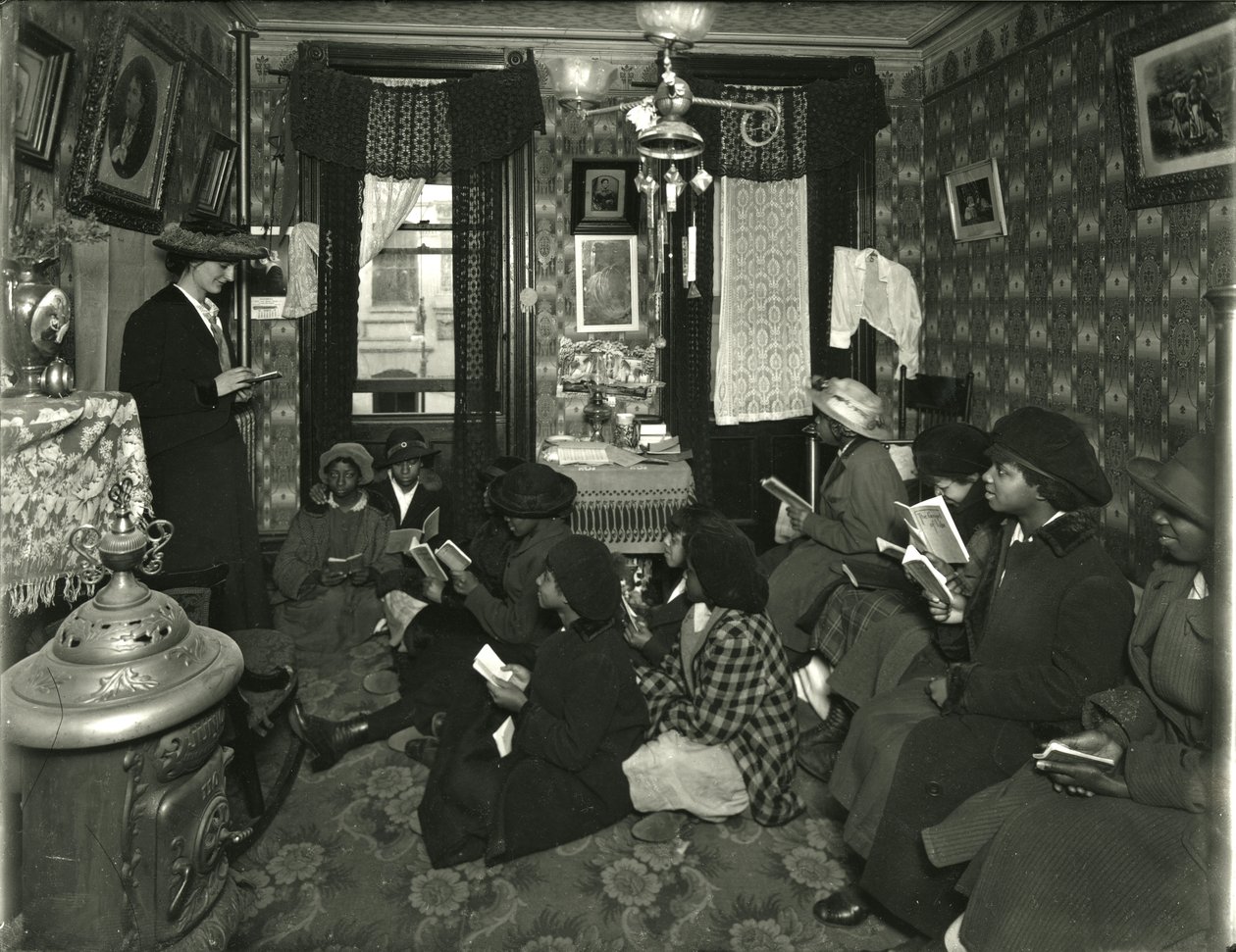 Komitet Ewangelizacyjny, pani Williams, 136 W. 99th Street, Miss Broad Teach, 1916 autorstwa William Davis Hassler