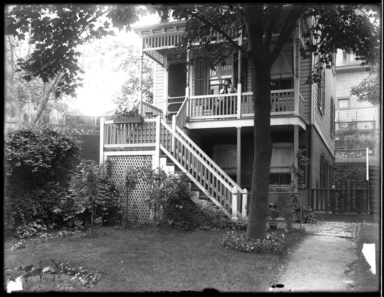 Dom pani Perenes, Inwood, Nowy Jork, ok. 1910 autorstwa William Davis Hassler