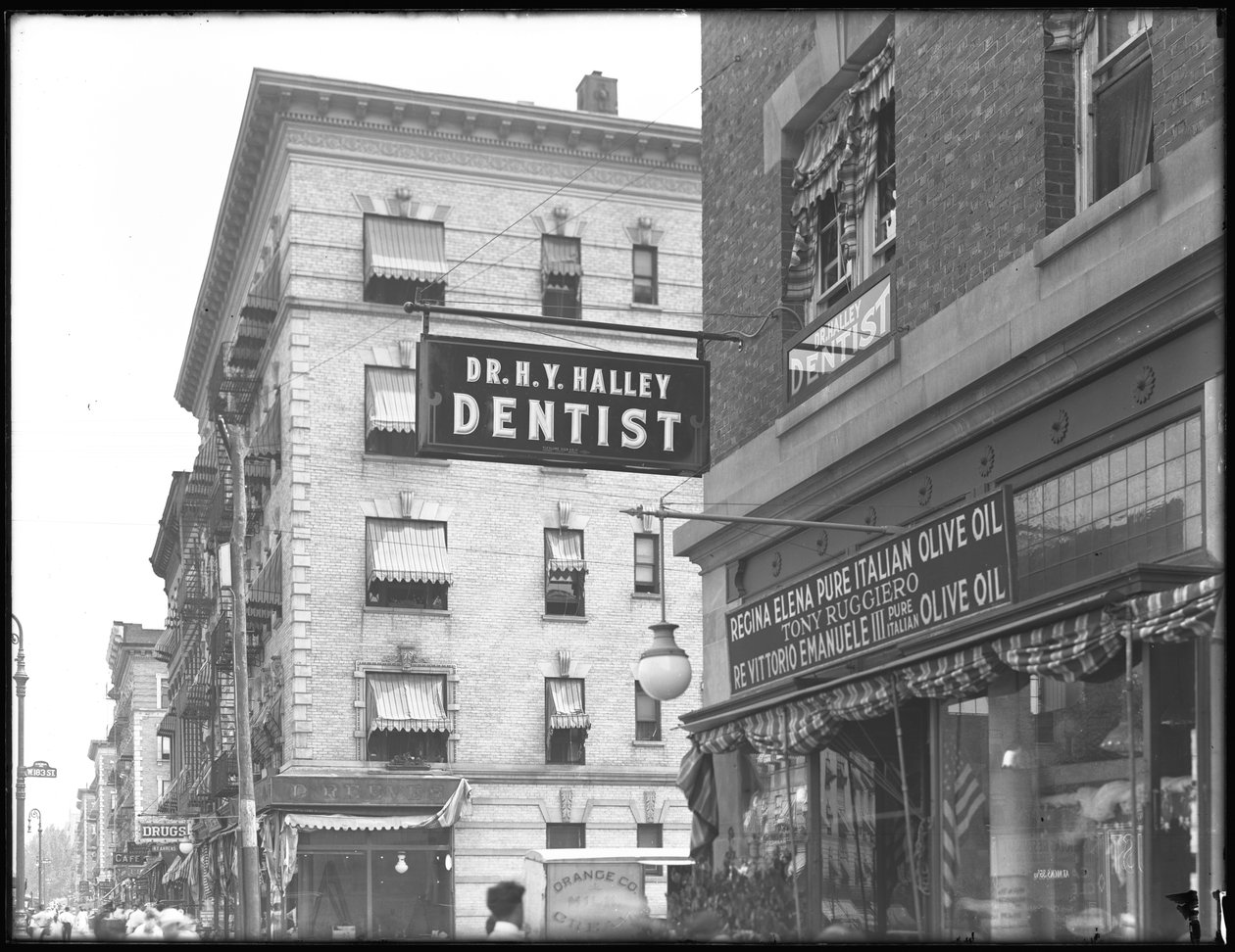 Zarejestruj się dla doktora H.Y. Halley, 1456 St. Nicholas Avenue, Nowy Jork, 2 sierpnia 1916 autorstwa William Davis Hassler