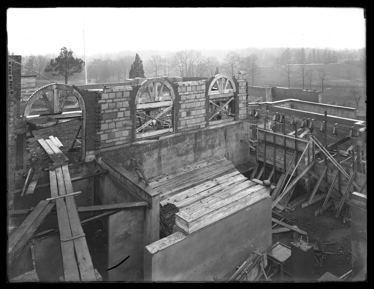 Niezidentyfikowany plac budowy, 25 kwietnia 1914 autorstwa William Davis Hassler