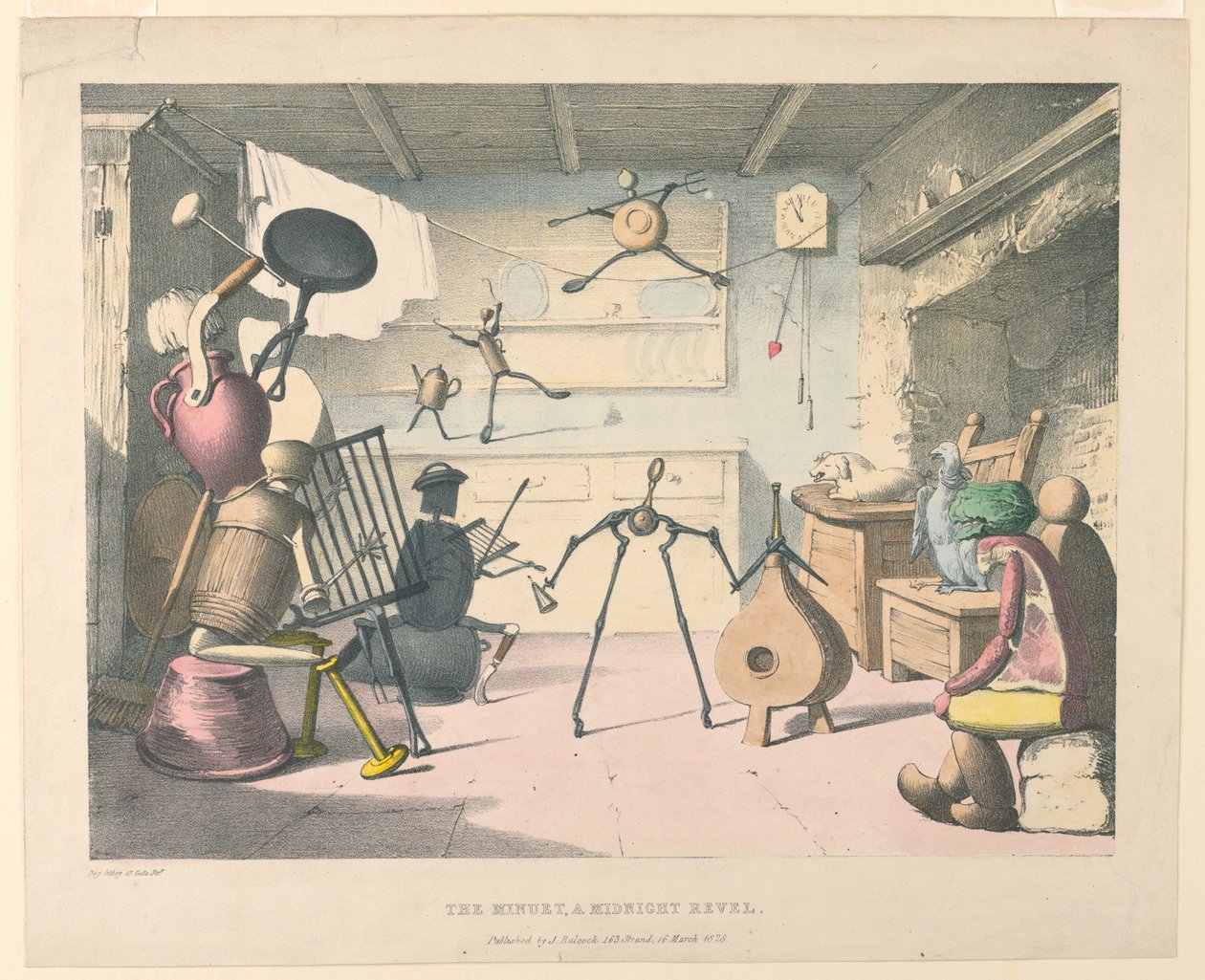 Menuet, nocna uczta autorstwa William Day