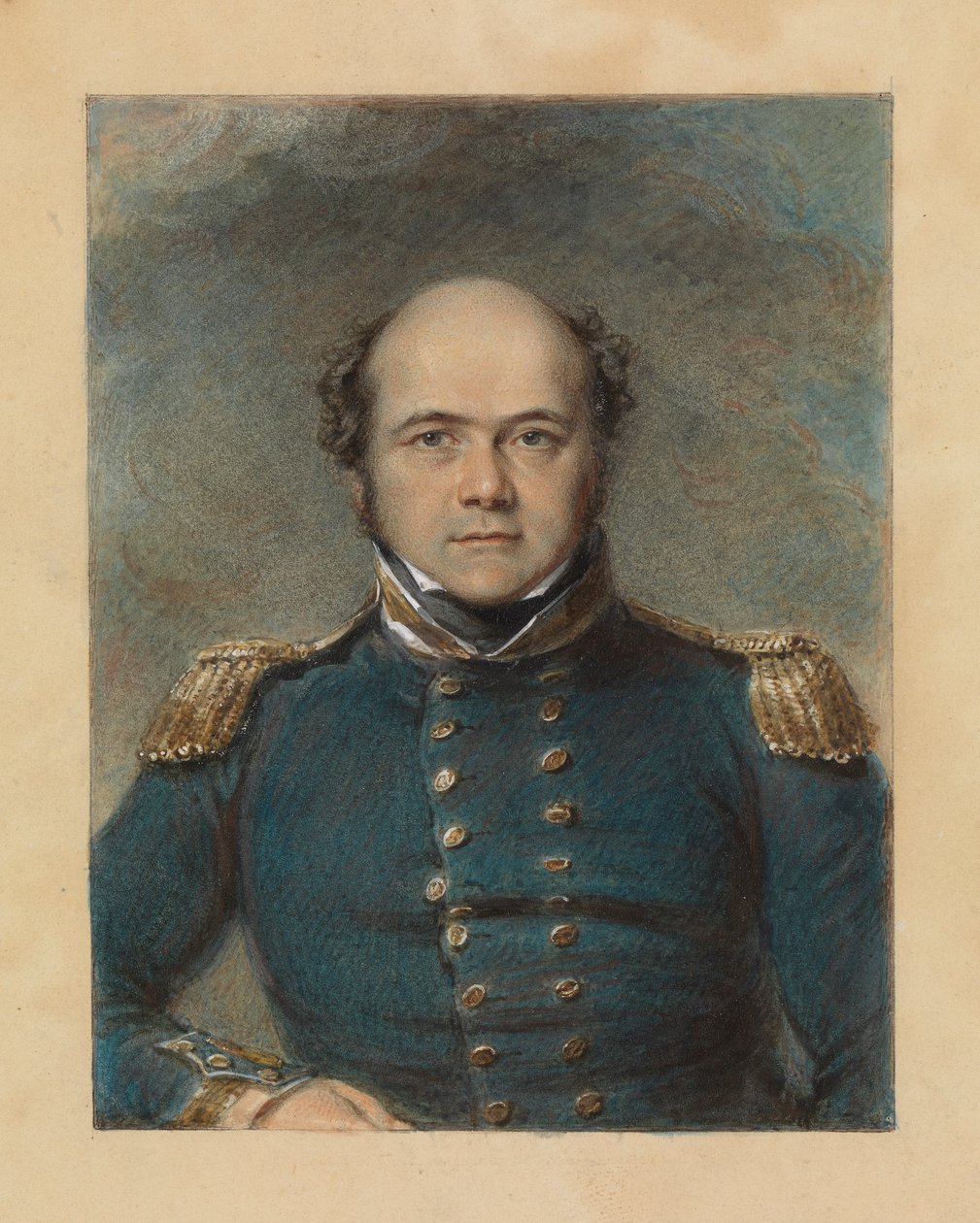 Kapitan Sir John Franklin autorstwa William Derby