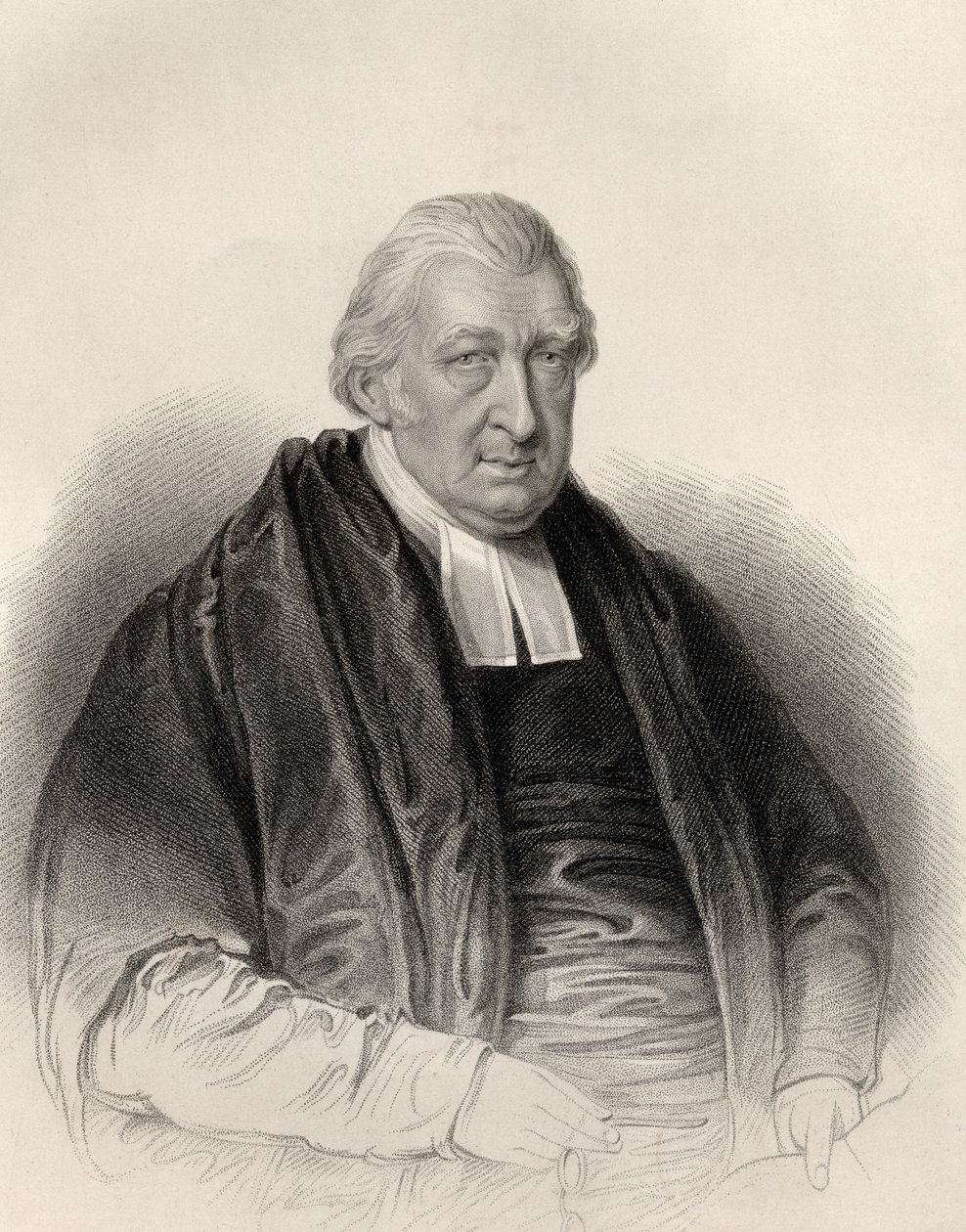 Wielebny Rowland Hill, ryty przez S. Freemana, z „Narodowej Galerii Portretów, tom IV”, wydana ok. 1820 r. (lito) autorstwa William Derby