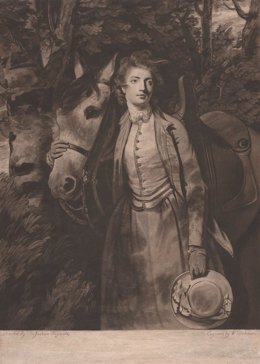 Pani Charles Spencer autorstwa William Dickinson