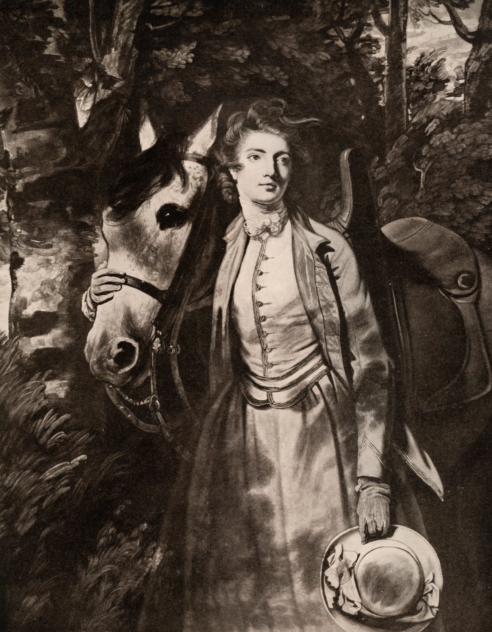 Lady Charles Spencer, połowa XVIII wieku, 1912 autorstwa William Dickinson