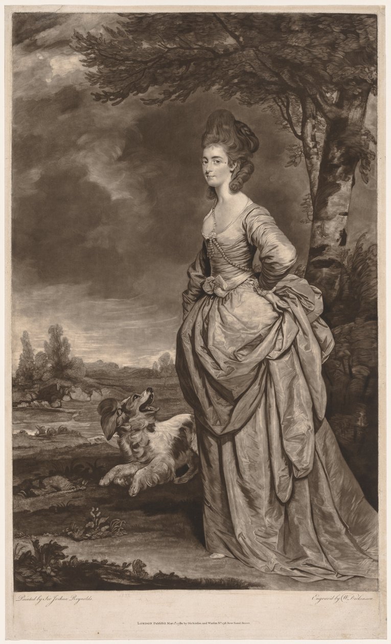 Pani Matthew Ellis, 1780. autorstwa William Dickinson