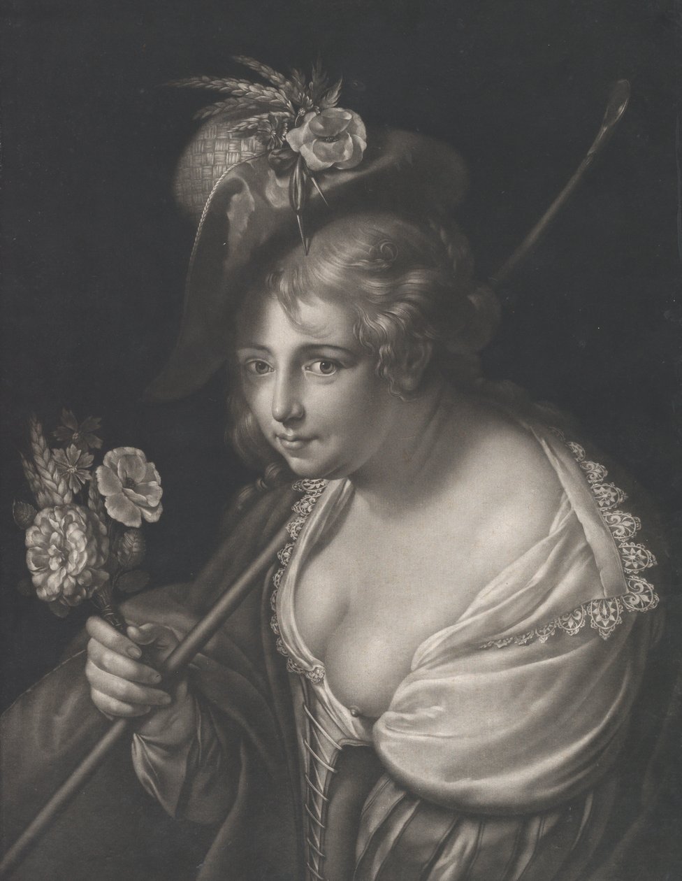 Portret Heleny Fourment, 1780. autorstwa William Dickinson