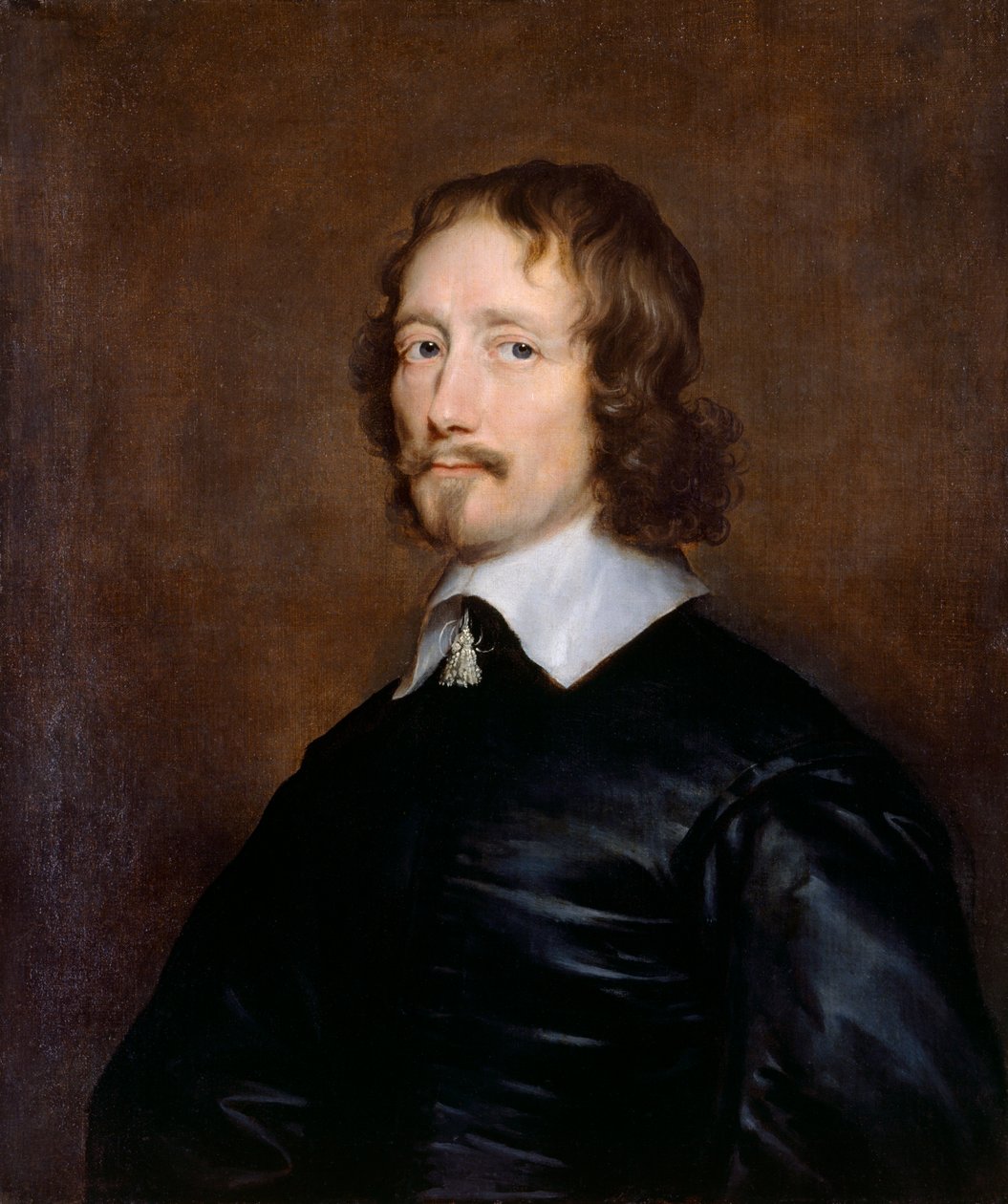 Portret Johna Hampdena, angielskiego polityka i posła, połowa XVII wieku autorstwa William Dobson