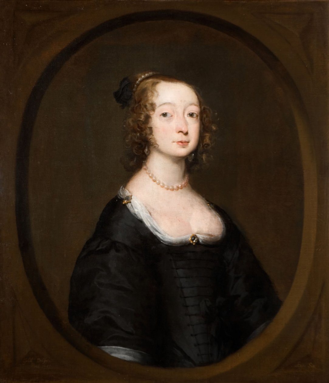 Portret kobiety, 1645. autorstwa William Dobson