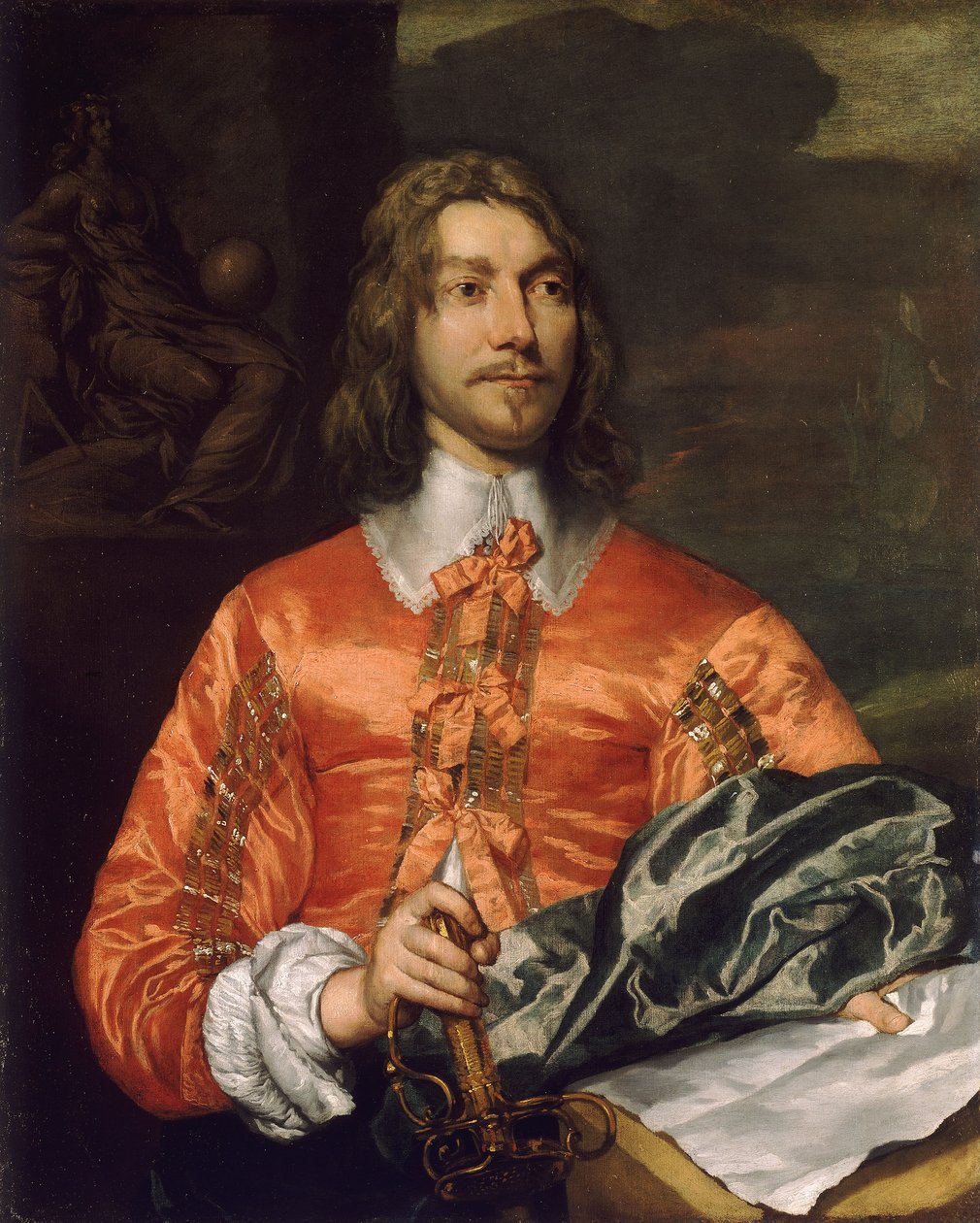 Portret rojalisty, ok. 1643 (olej na płótnie) autorstwa William Dobson
