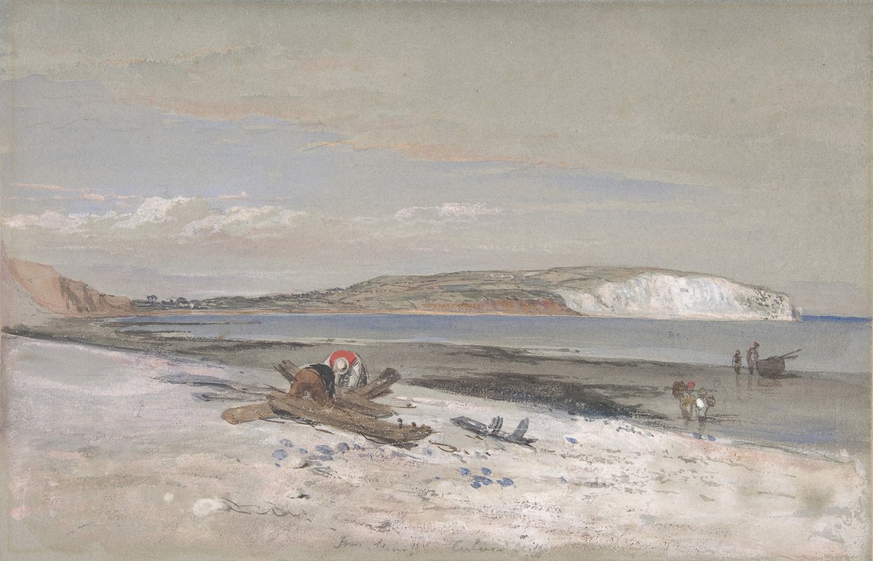 Culver Cliff, Isle of Wight, 1847. autorstwa William Dyce