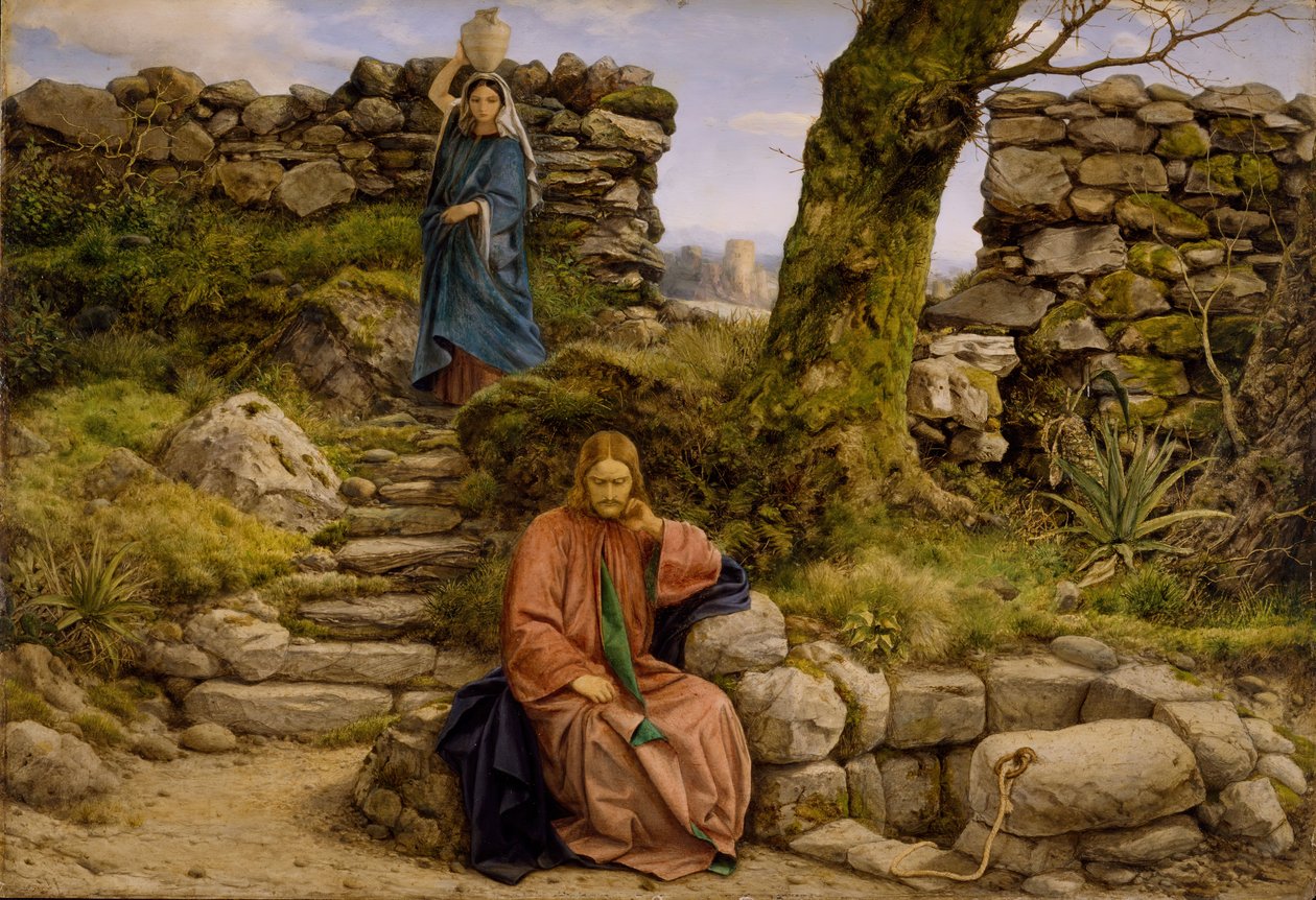 Kobieta z Samarii, 1860. autorstwa William Dyce