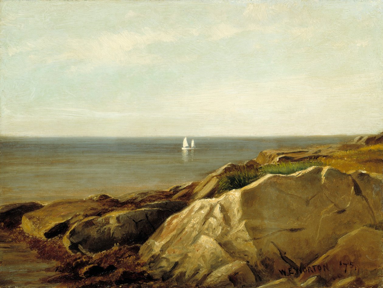 Wybrzeże Maine, 1875. autorstwa William E. Norton