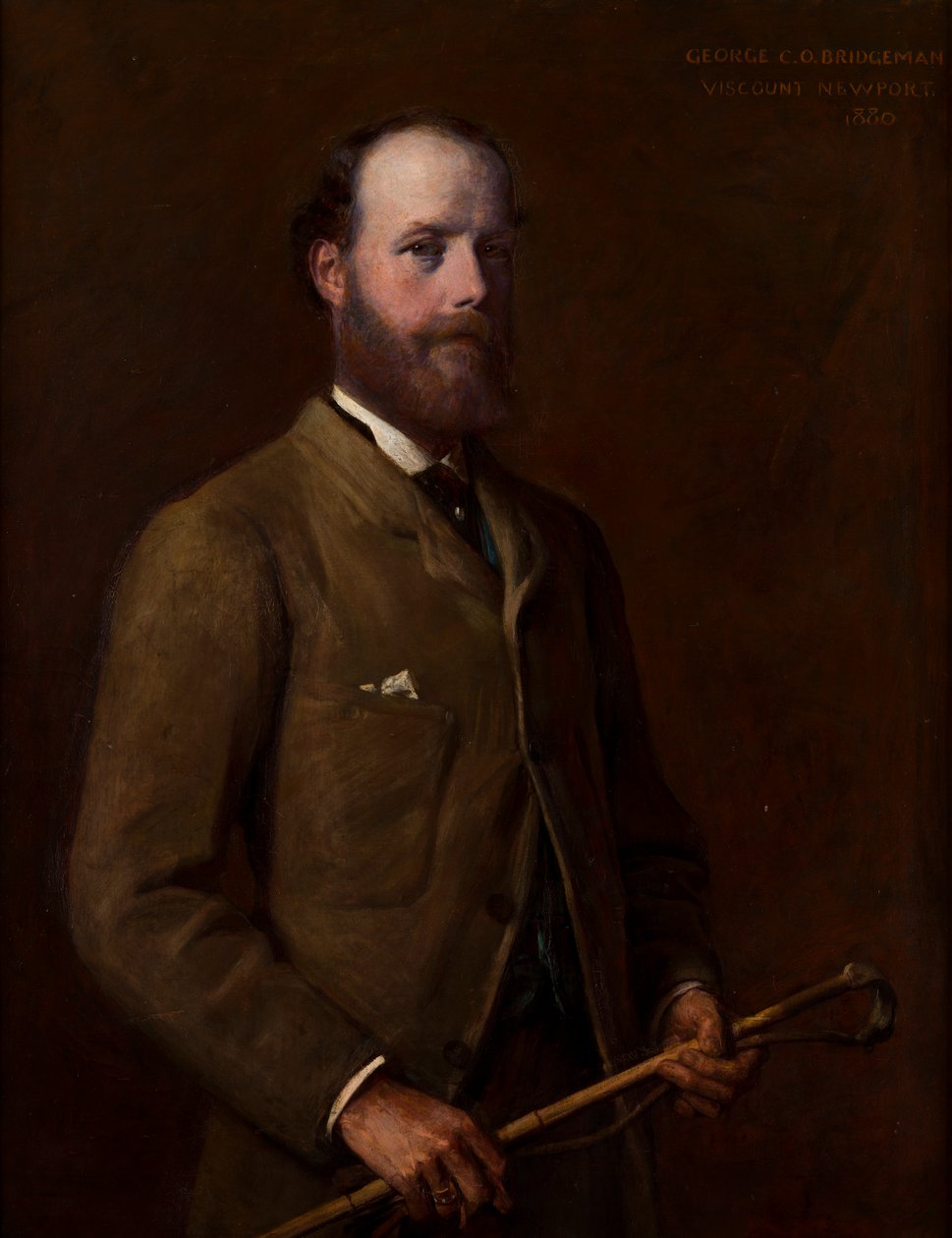 Portret George, wicehrabia Newport, później 4. hrabia Bradford (1845-1915), ok. 1880 (olej na płótnie) autorstwa William Edward Miller