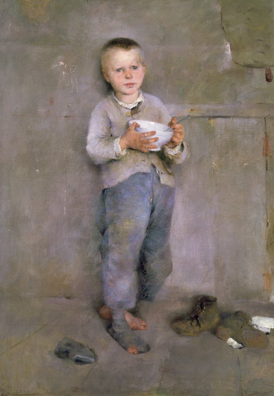 Szczęśliwy jak król, 1884 autorstwa William Edward Stott