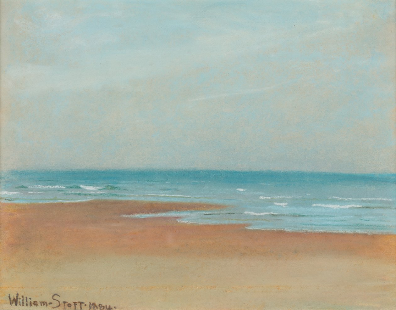 Pejzaż morski, 1884 autorstwa William Edward Stott