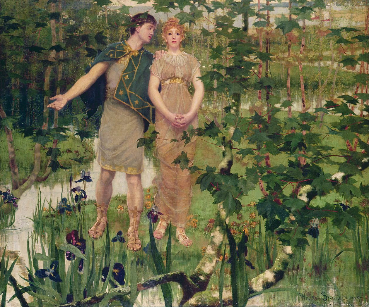 Szczęśliwa Dolina, 1898 r. autorstwa William Edward Stott
